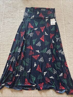 NWT L elegant Lularoe Maxi Skirt size large